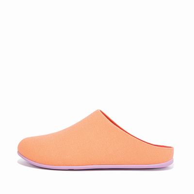 Fitflop CHRISSIE X Yinka Ilori Canvas Naisten Tossut Aprikoosi Oranssi | UVH-016734