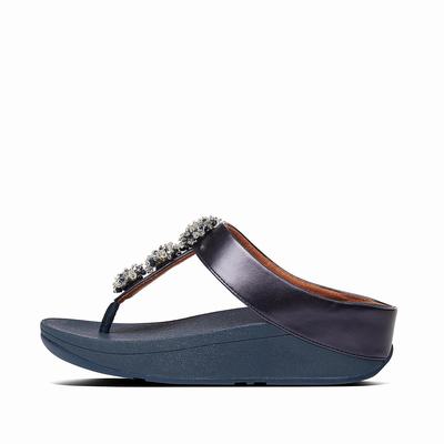 Fitflop GALAXY Toe-Thongs Naisten Sandaalit Sininen | HYX-193627