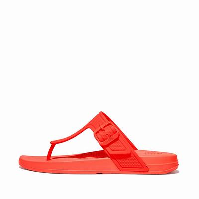 Fitflop IQUSHION Adjustable Buckle Naisten Varvastossut Oranssi | TGJ-291760