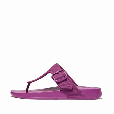 Fitflop IQUSHION Adjustable Buckle Naisten Varvastossut Violetit | ZKP-762103