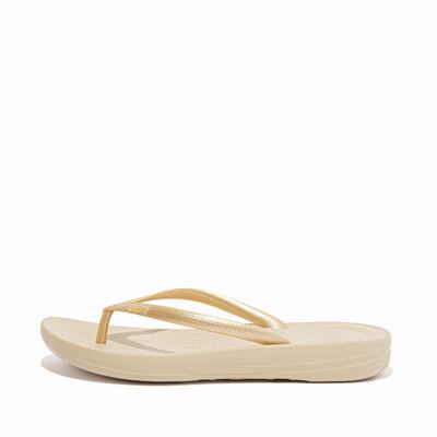 Fitflop IQUSHION Ergonomic Naisten Varvastossut Kultaiset | KWH-472108