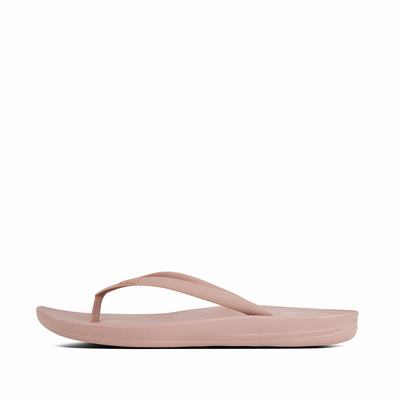 Fitflop IQUSHION Ergonomic Naisten Varvastossut Beige | PCT-568923