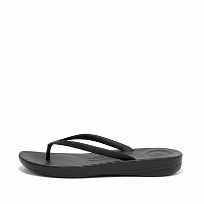 Fitflop IQUSHION Ergonomic Naisten Varvastossut Mustat | UCS-754819