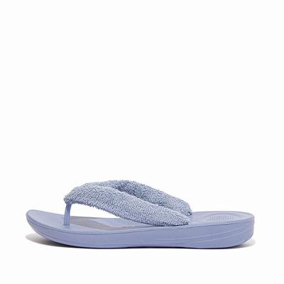 Fitflop IQUSHION Towelling Naisten Varvastossut Laventeli | QNR-587294