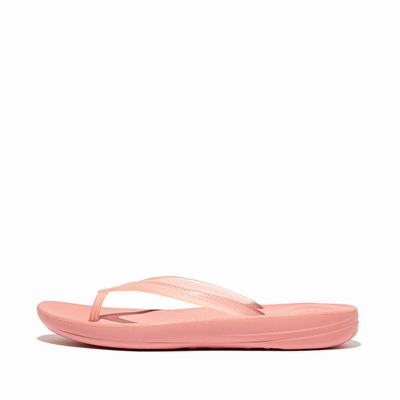 Fitflop IQUSHION Transparent Naisten Varvastossut Pinkki | GHC-375482