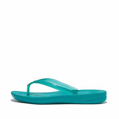 Fitflop IQUSHION Transparent Naisten Varvastossut Sininen | GTM-186392