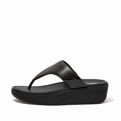 Fitflop MYLA Toe-Thongs Naisten Sandaalit Mustat | QHX-936018