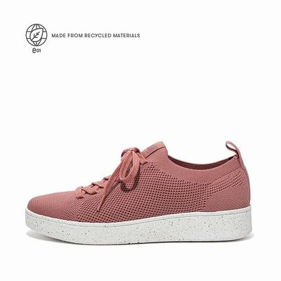 Fitflop RALLY E01 Multi-Knit Naisten Tennarit Pinkki | YKI-064583