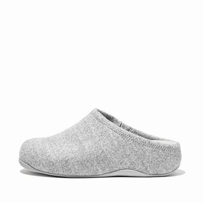 Fitflop SHUV Cushy Felt Clog Naisten Tossut Harmaat | QHY-423967