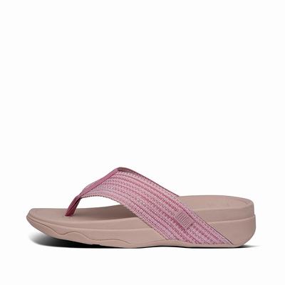 Fitflop SURFA Toe-Post Naisten Sandaalit Pinkki | DMP-098643