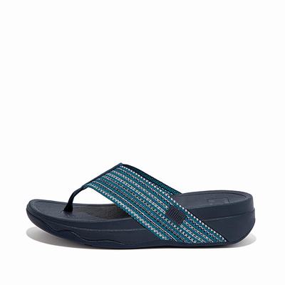 Fitflop SURFA Toe-Post Naisten Sandaalit Sininen | GNE-764120