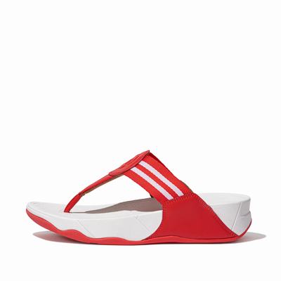 Fitflop WALKSTAR Webbing Toe-Post Naisten Sandaalit Punainen | CZN-284716