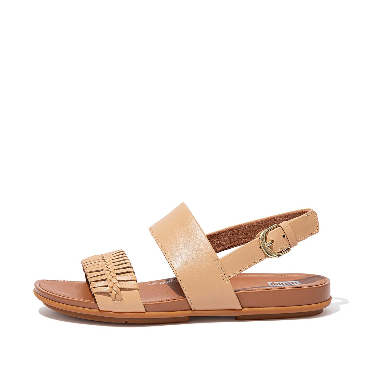 Fitflop GRACIE Wrapped Weave Back-Strap Naisten Sandaalit Ruskea | IHV-417580