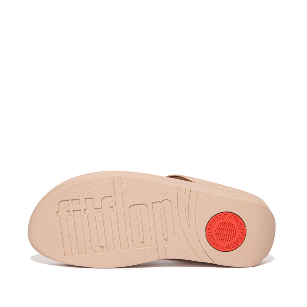 Fitflop HALO Shimmer Toe-Post Naisten Sandaalit Beige | KGI-406952