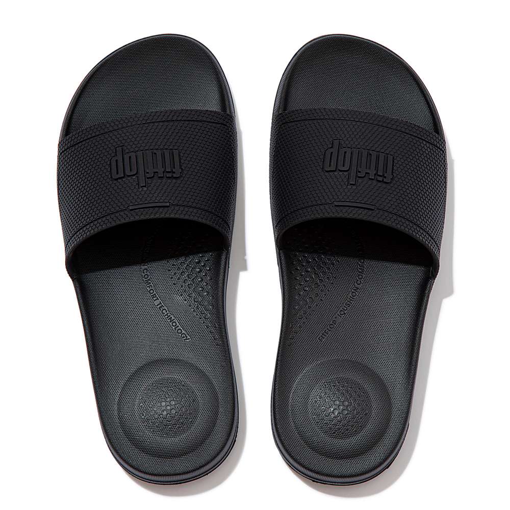 Fitflop IQUSHION Pool Naisten Rantasandaalit Mustat | WUG-571284