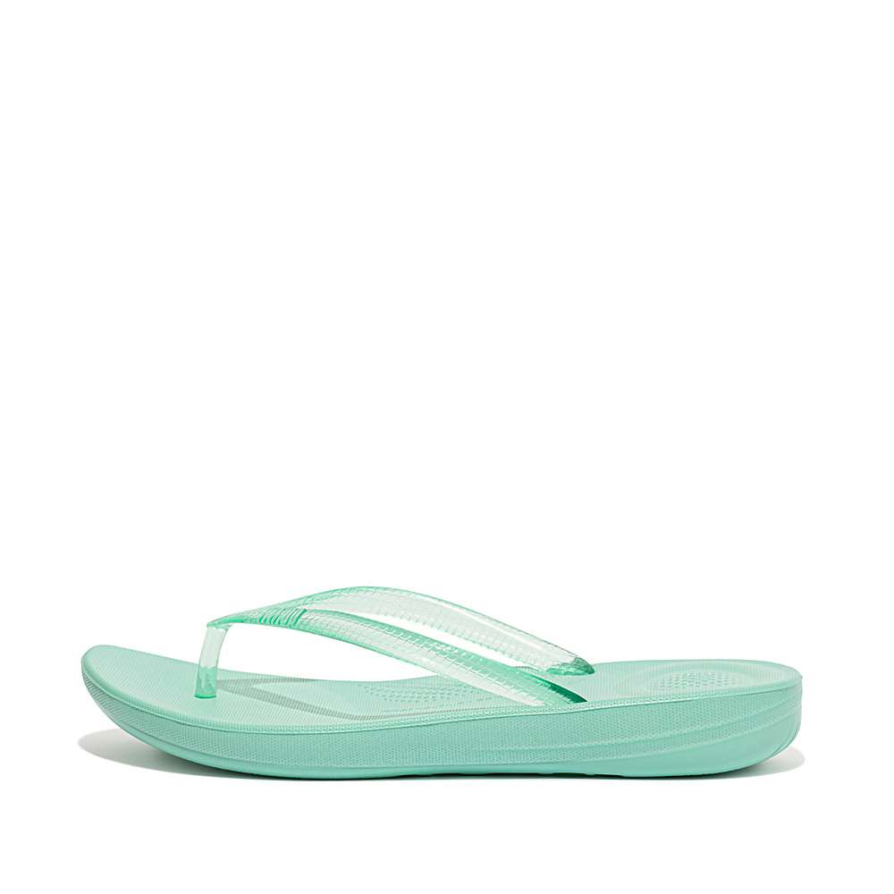 Fitflop IQUSHION Transparent Naisten Varvastossut Vihreä | VNO-513469