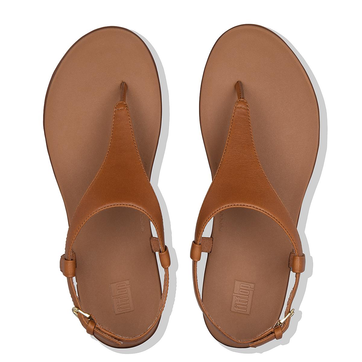 Fitflop LAINEY Leather Back-Strap Naisten Sandaalit Vaaleanruskea | EXL-436980