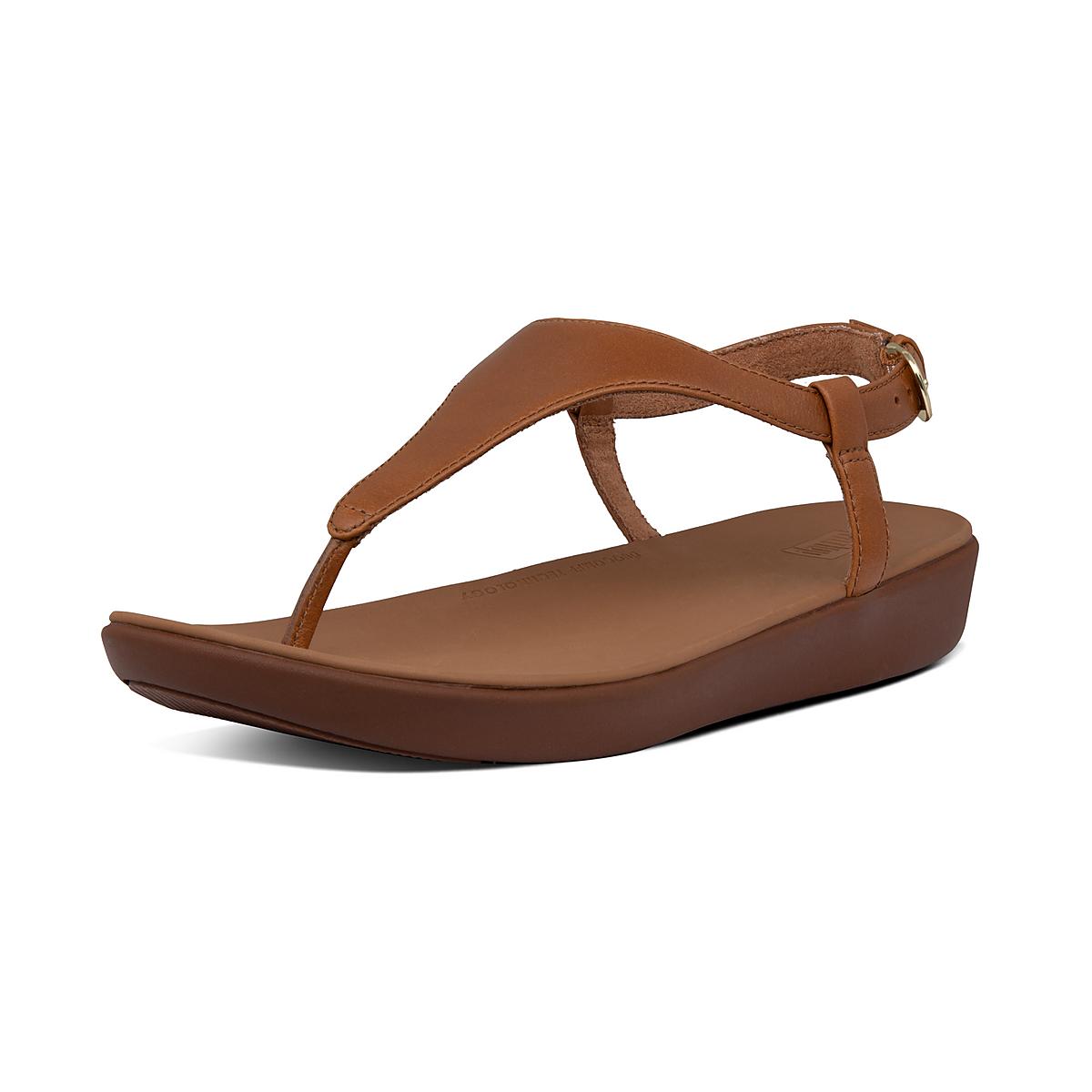 Fitflop LAINEY Leather Back-Strap Naisten Sandaalit Vaaleanruskea | EXL-436980