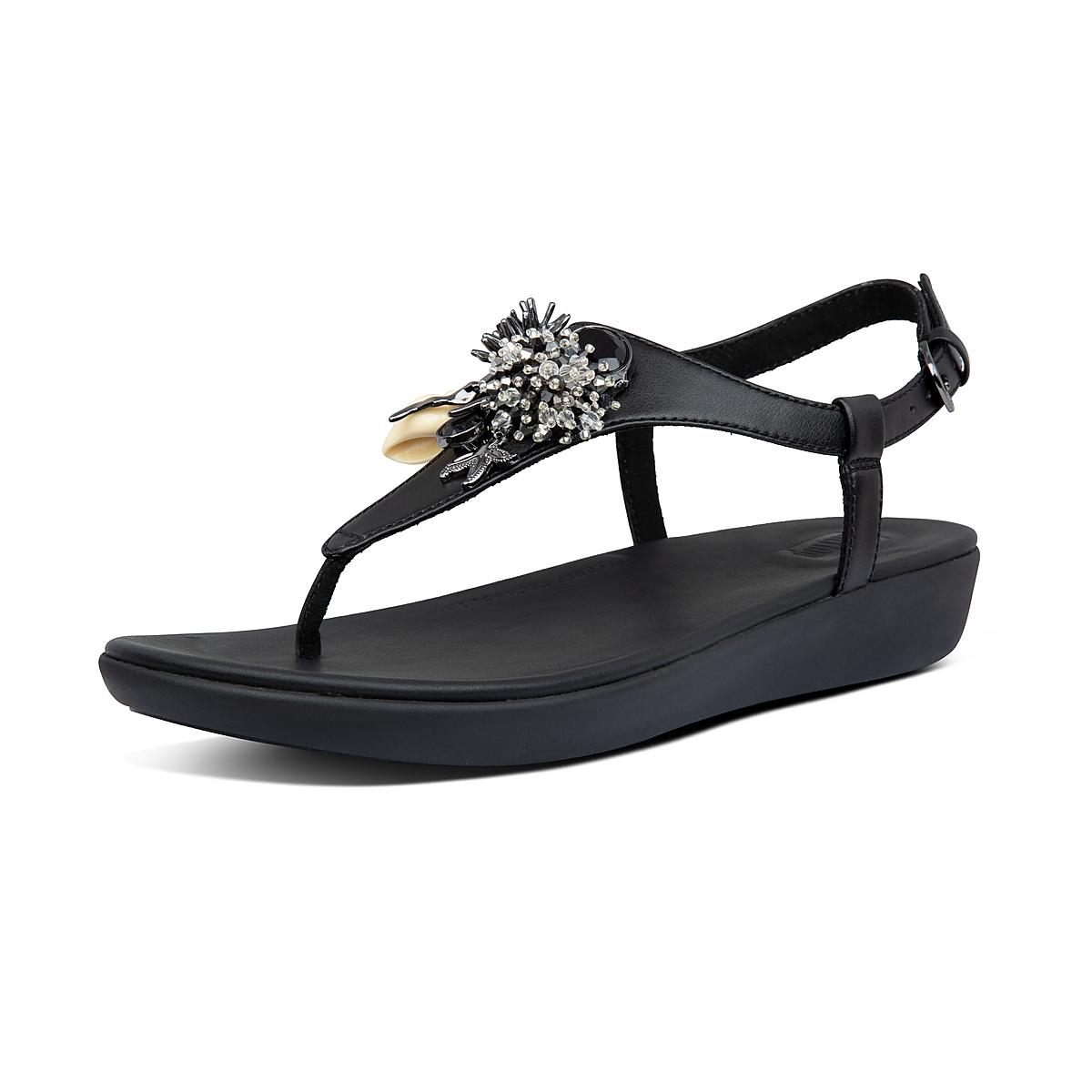 Fitflop LAINEY Under The Sea Back-Strap Naisten Sandaalit Mustat | VTU-175903