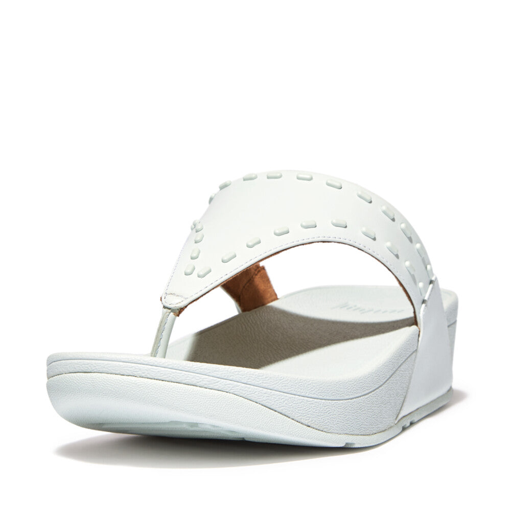 Fitflop LULU Stud Leather Toe-Post Naisten Sandaalit Sininen | KYW-186293