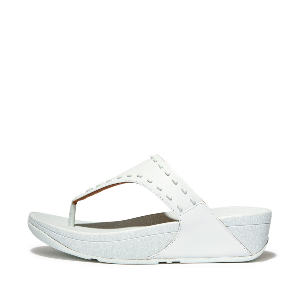 Fitflop LULU Stud Leather Toe-Post Naisten Sandaalit Sininen | KYW-186293