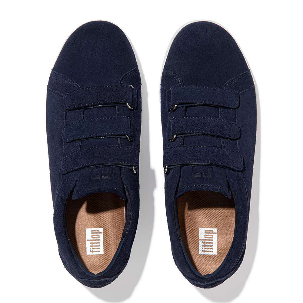 Fitflop RALLY Strap Suede Naisten Tennarit Laivastonsininen | BYF-523147