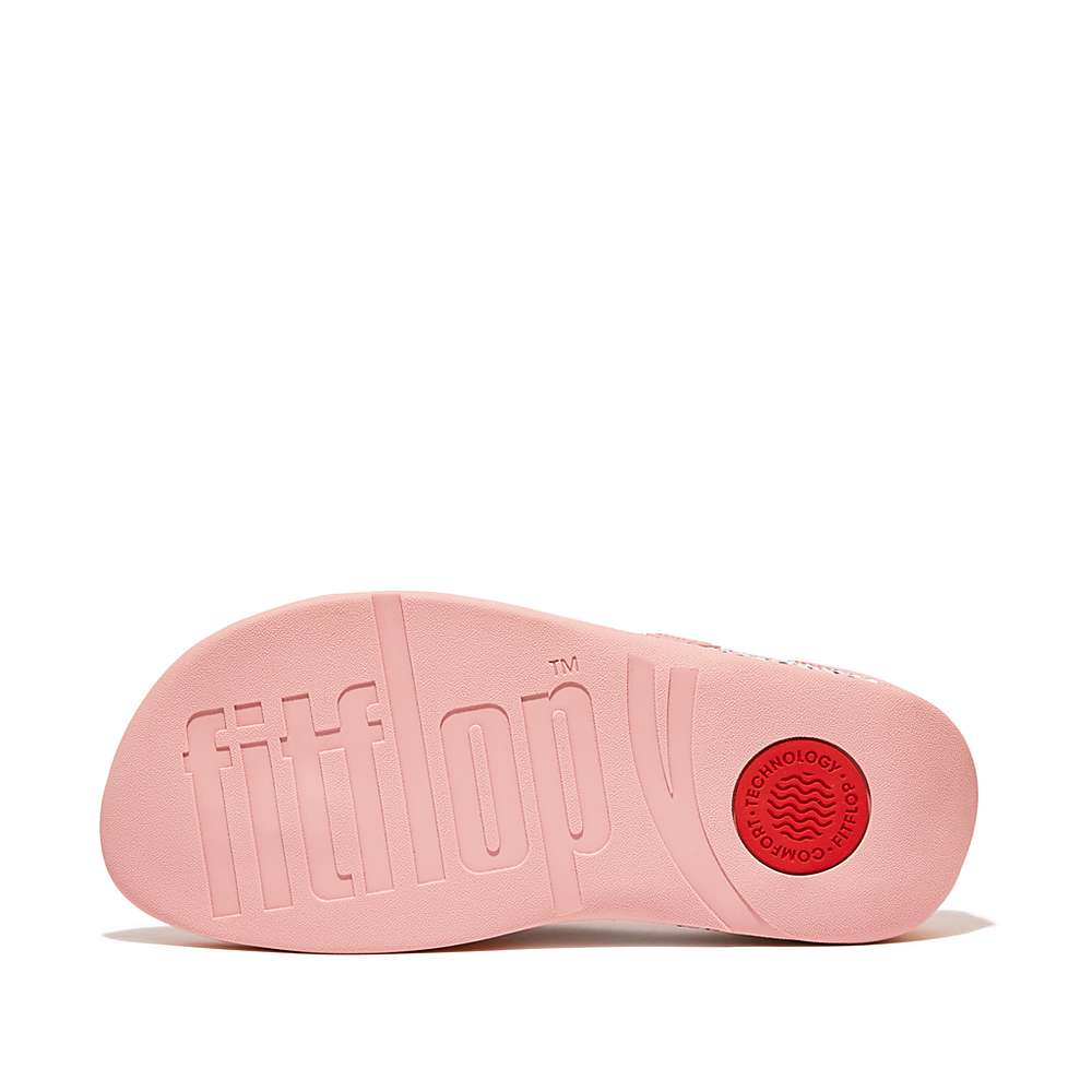 Fitflop SURFA Webbing Toe-Post Naisten Sandaalit Pinkki | VGK-461908